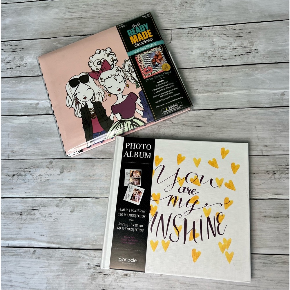 NEW Besties Scrapbook & You are my Sunshine Photo Album